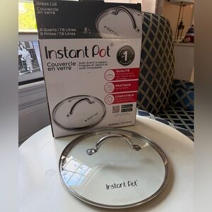 NIB! Instant Pot Tempered Glass Lid 8Qt New In Box